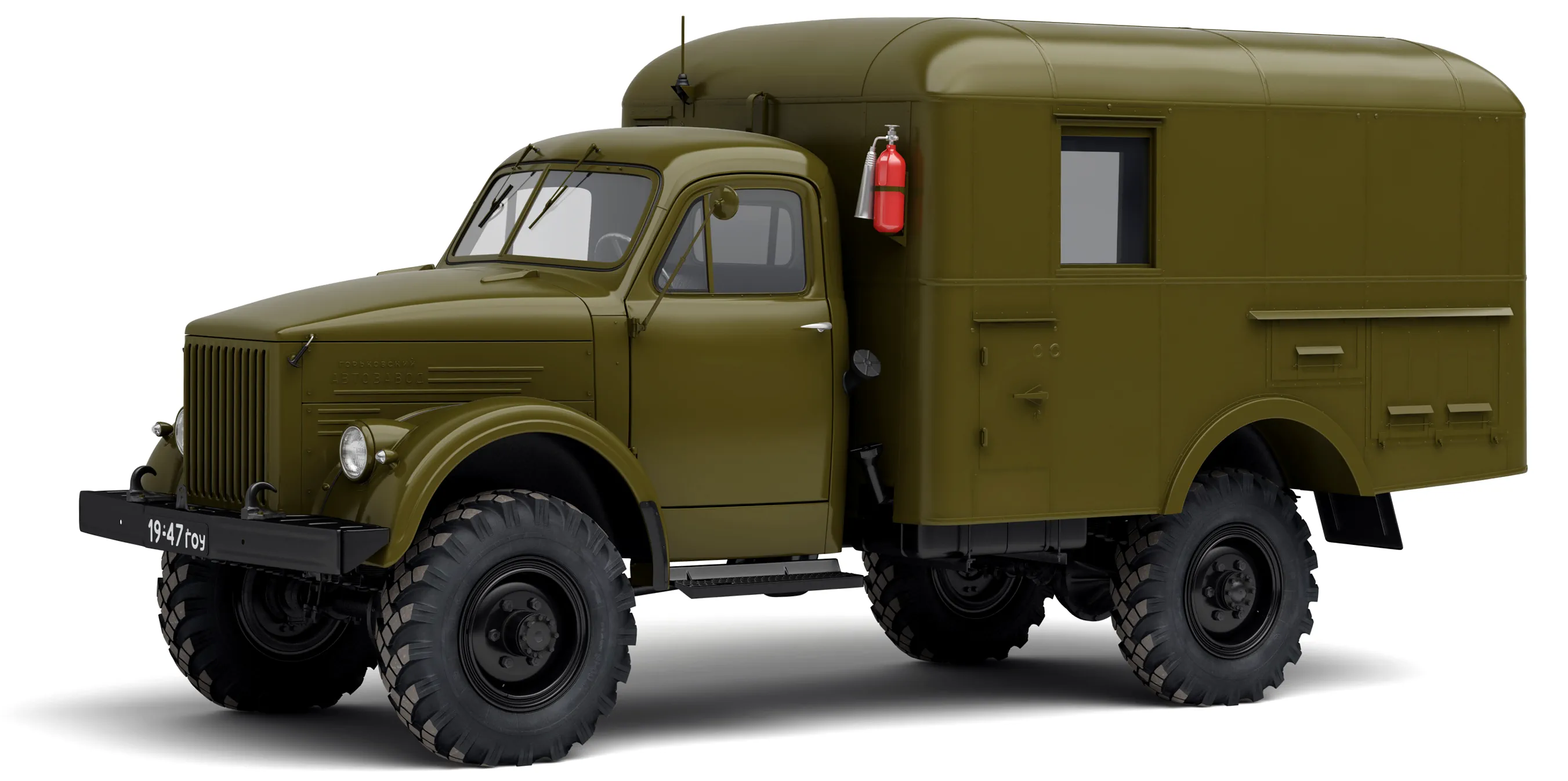 ГАЗ-63 Кунг '1947