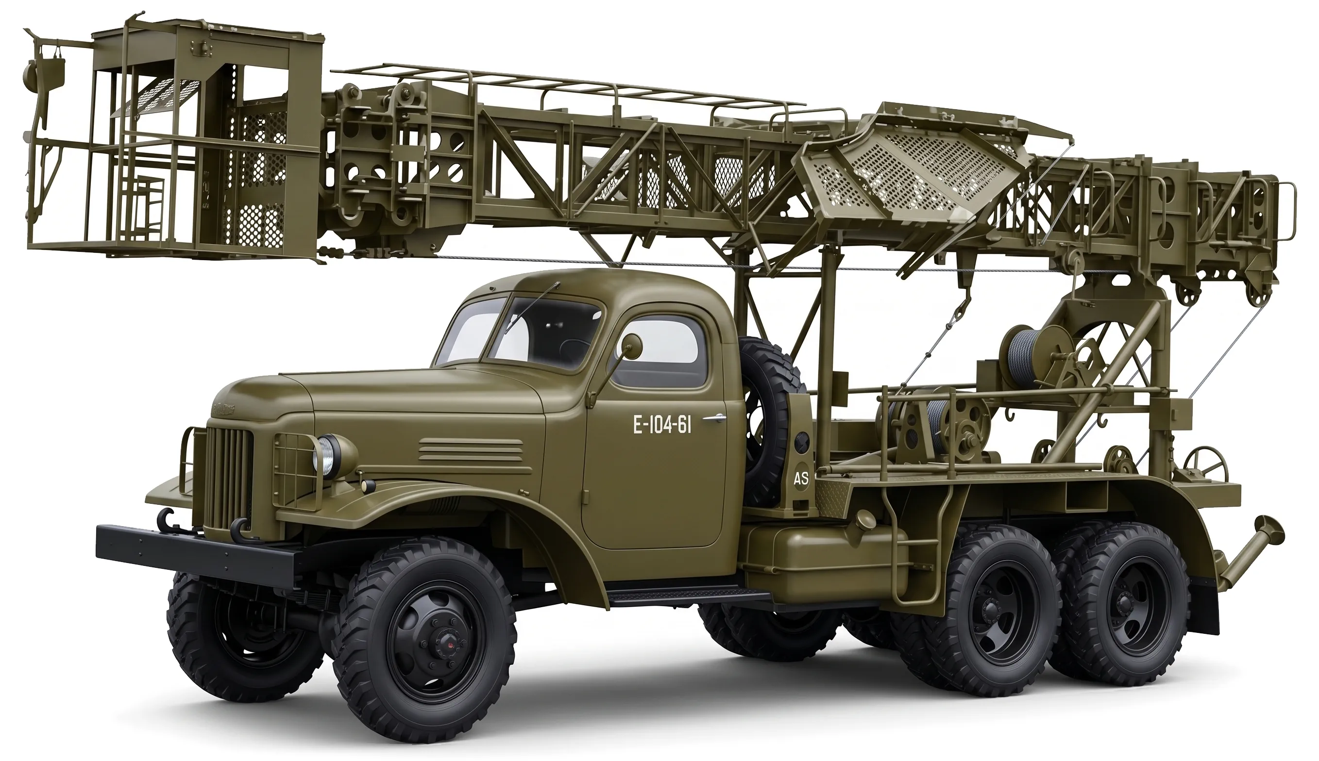 Автовышка 8Т116 на базе ЗиЛ-157
